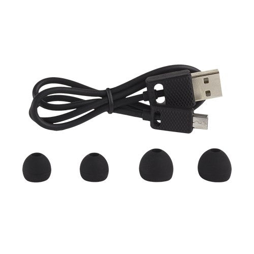 Perfect Choice PC-116677 audífono y auriculare Auriculares Inalámbrico Gancho de oreja Deportes MicroUSB Bluetooth Negro