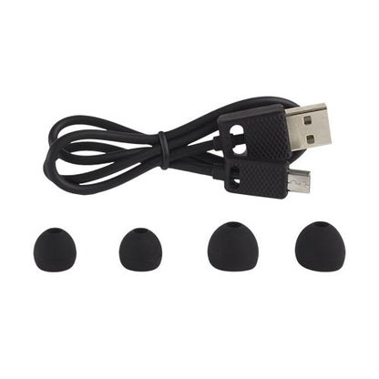 Perfect Choice PC-116677 audífono y auriculare Auriculares Inalámbrico Gancho de oreja Deportes MicroUSB Bluetooth Negro