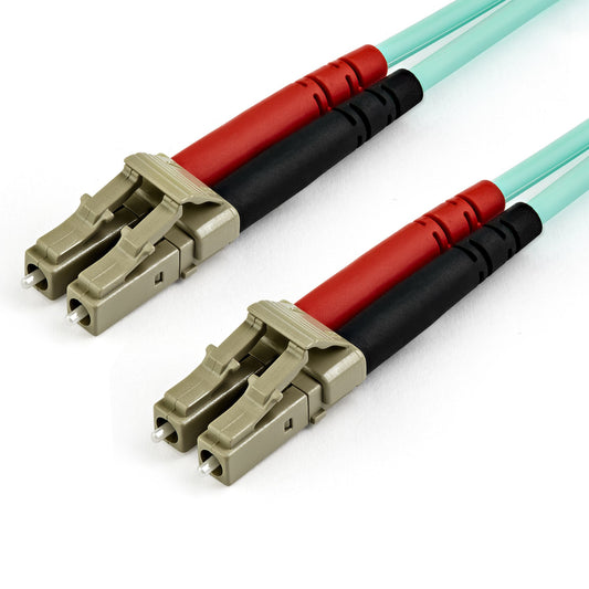 StarTech.com 450FBLCLC10 cable InfiniBand y de fibra óptica Color aguamarina