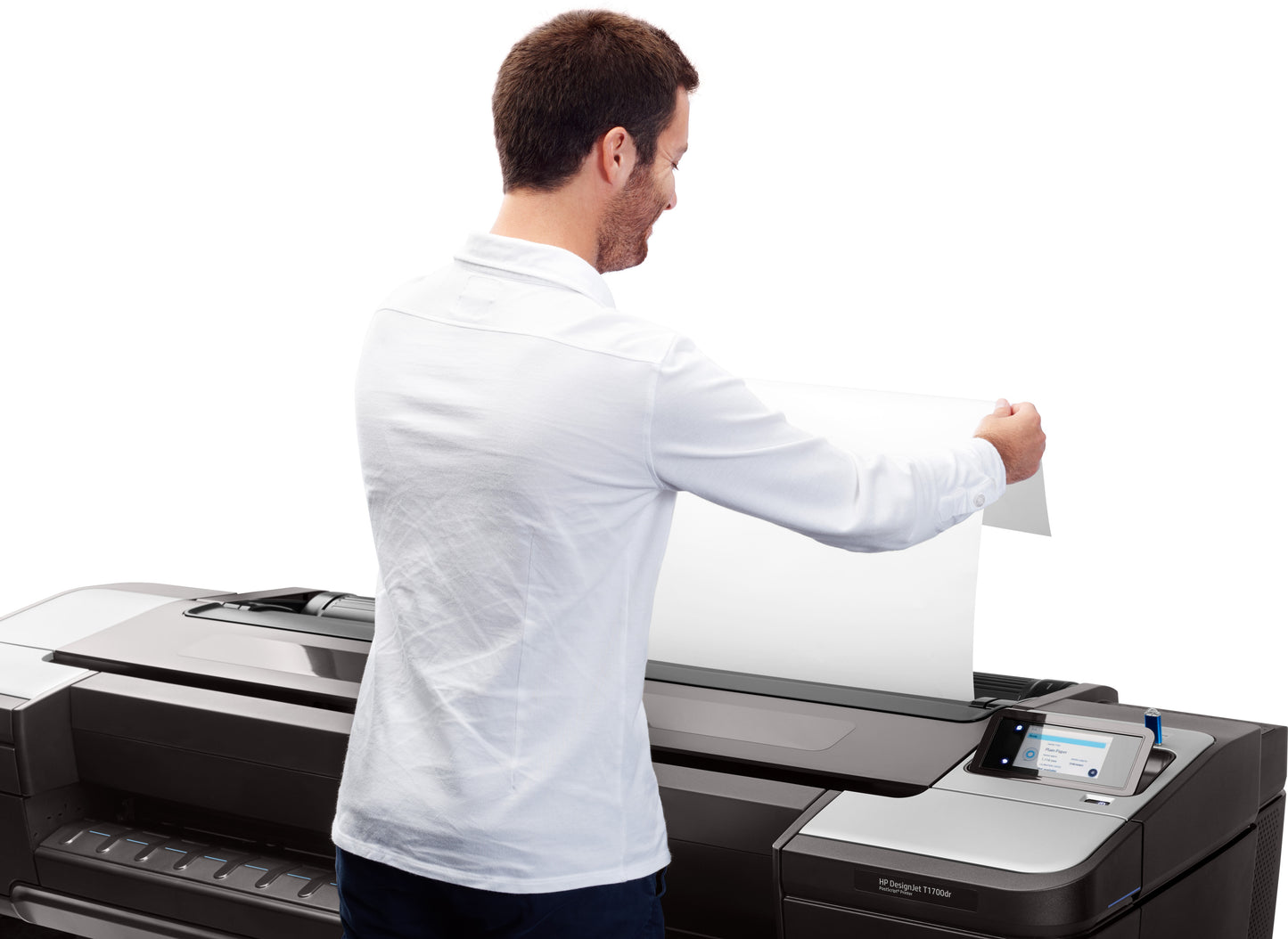 HP Designjet T1700dr 44-in PostScript Printer impresora de gran formato 2400 x 1200 DPI Ethernet