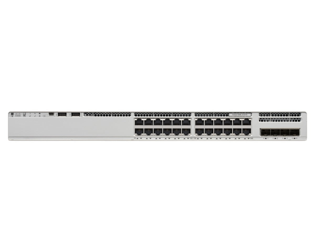 Cisco Catalyst 9200L Gestionado L3 Gigabit Ethernet (10/100/1000) Gris