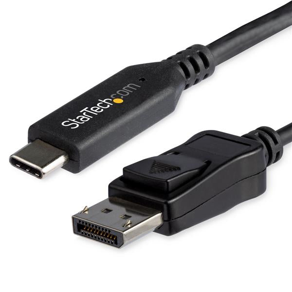 StarTech.com CDP2DP146B adaptador de cable de vídeo Negro