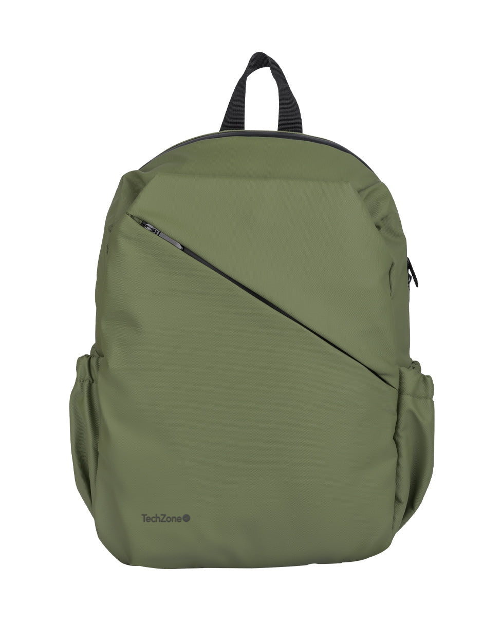 Mochila TechZone Style TZLBP29-V 16 Resistente a Salpicaduras 100% Poliester Color Verde