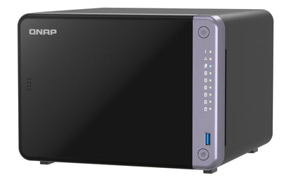 QNAP TS-632X-4G-US servidor NAS o de almacenamiento Tower Alpine Alpine AL-524 4 GB DDR4 QNAP QTS Negro