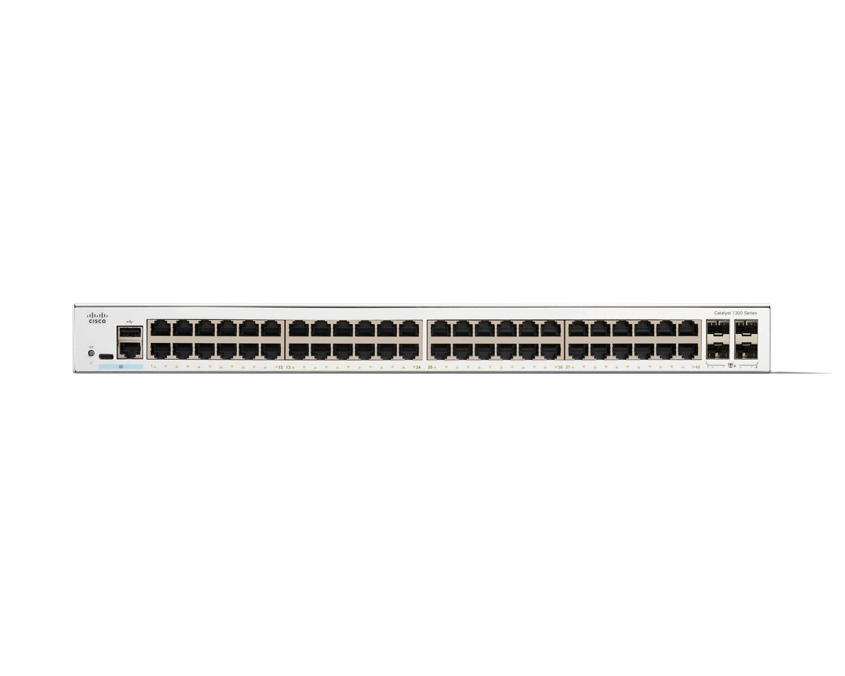 Cisco C1300-48T-4X dispositivo de redes Gestionado L2/L3 Gigabit Ethernet (10/100/1000) Blanco