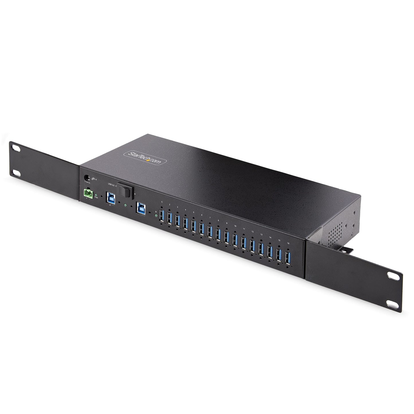 StarTech.com 5G16AINDS-USB-A-HUB nodo concentrador USB 3.2 Gen 1 (3.1 Gen 1) Type-B 5000 Mbit/s Negro