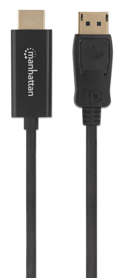 Cable Manhattan DisplayPort/HDMI M-M 1080p1.8m Color Negro