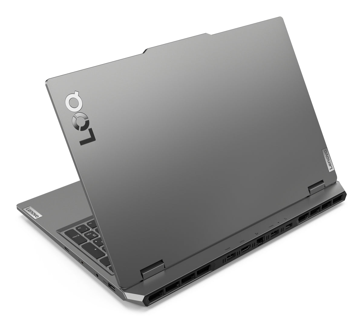 Lenovo LOQ 15ARP9 AMD Ryzen™ 5 7235HS Computadora portátil 39.6 cm (15.6") Full HD 8 GB DDR5-SDRAM 512 GB SSD NVIDIA GeForce RTX 3050 Wi-Fi 6 (802.11ax) Windows 11 Home Gris Español