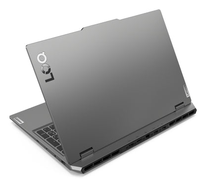 Lenovo LOQ 15ARP9 AMD Ryzen™ 5 7235HS Computadora portátil 39.6 cm (15.6") Full HD 8 GB DDR5-SDRAM 512 GB SSD NVIDIA GeForce RTX 3050 Wi-Fi 6 (802.11ax) Windows 11 Home Gris Español