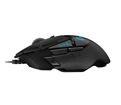Logitech G 910-005550 ratón Juego Diestro USB tipo A Óptico 16000 DPI