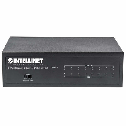Intellinet 561204 dispositivo de redes Gestionado Gigabit Ethernet (10/100/1000) Energía sobre Ethernet (PoE) Negro