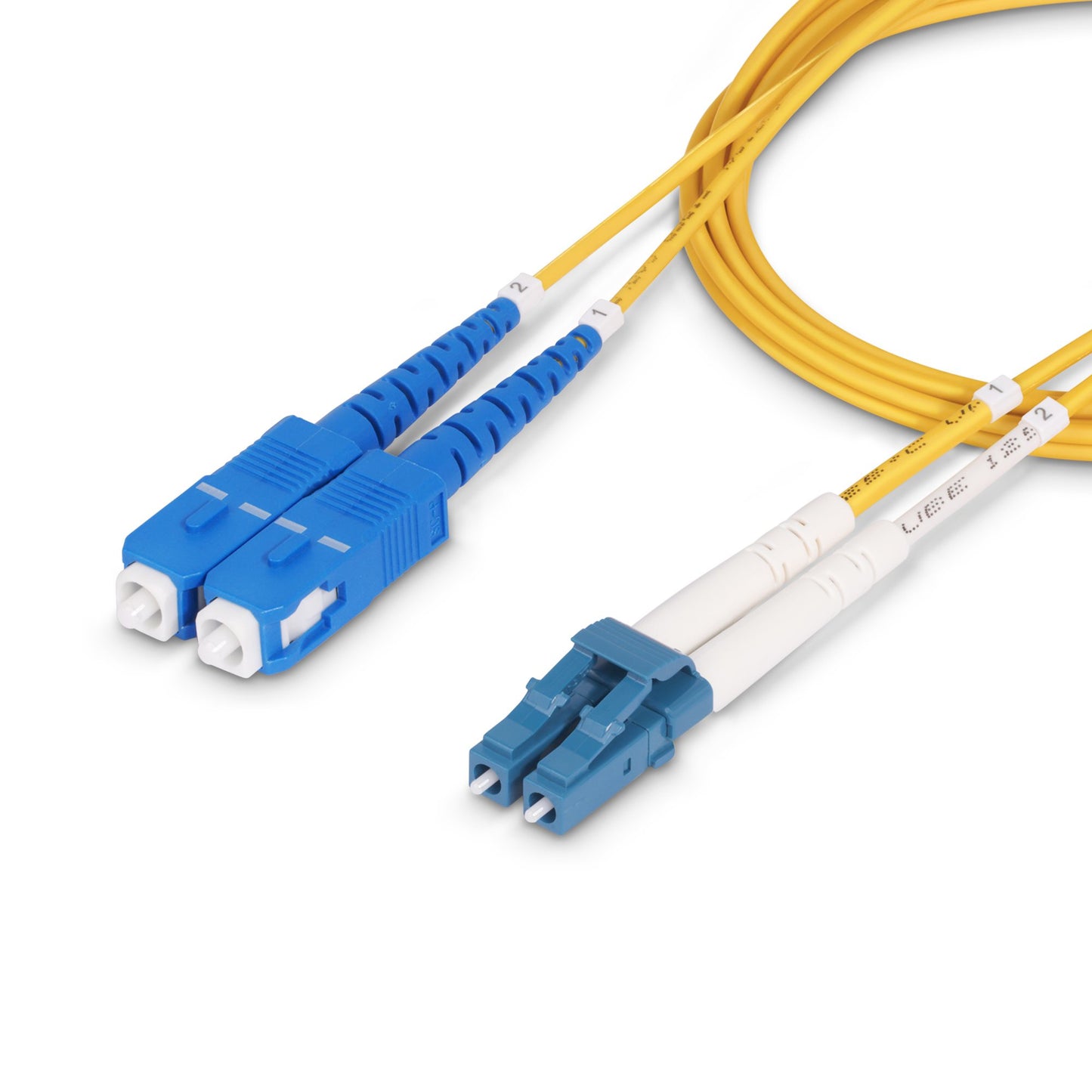 StarTech.com SMLCSC-OS2-30M cable InfiniBand y de fibra óptica Amarillo
