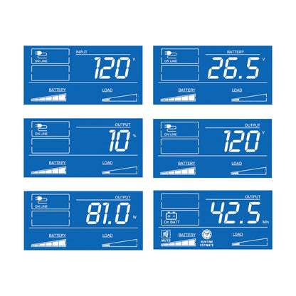 UPS Tripp Lite SmartPro LCD Interactivo 120V 130VA 720W AVR en Torre USB 8 Tomacorrientes