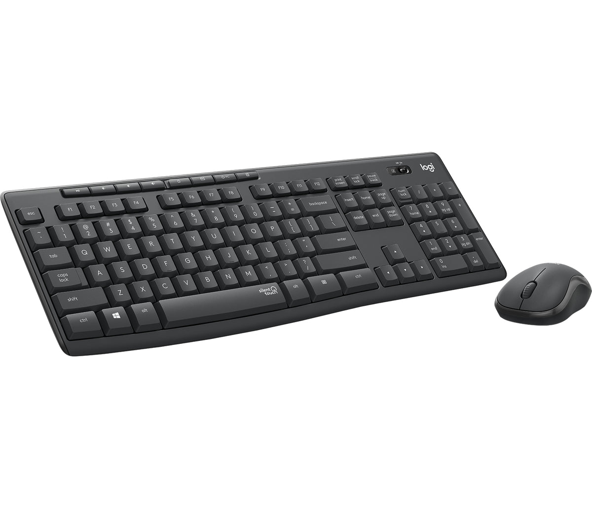 Logitech 920-009792 teclado Ratón incluido Universal RF inalámbrico Español Grafito
