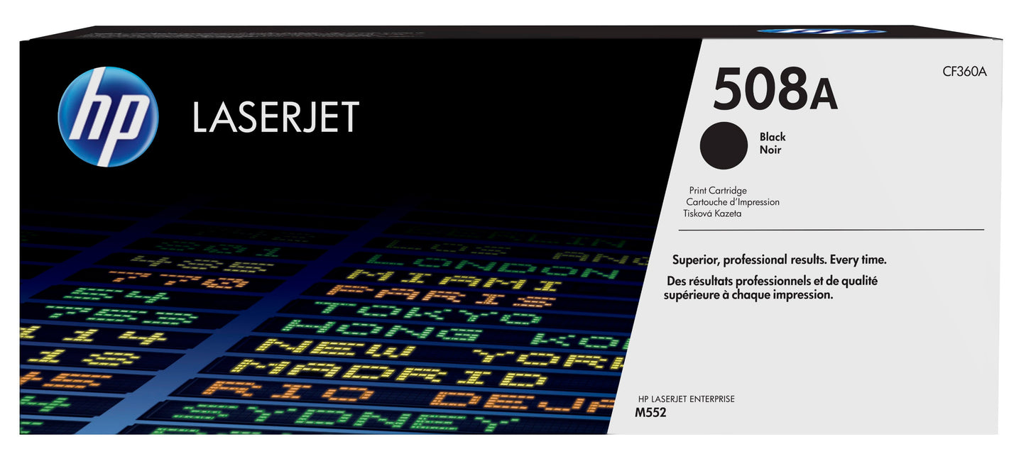 Toner HP LaserJet 508A Negro