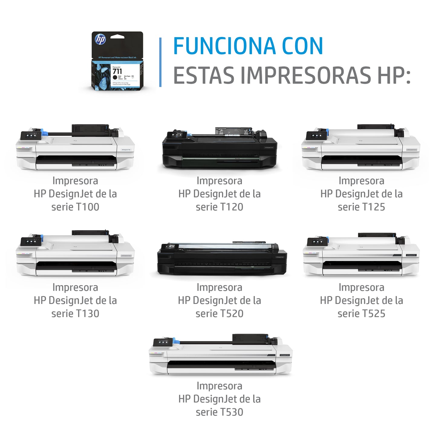 Tinta HP LF 711 Amarillo 29ML DesignJet