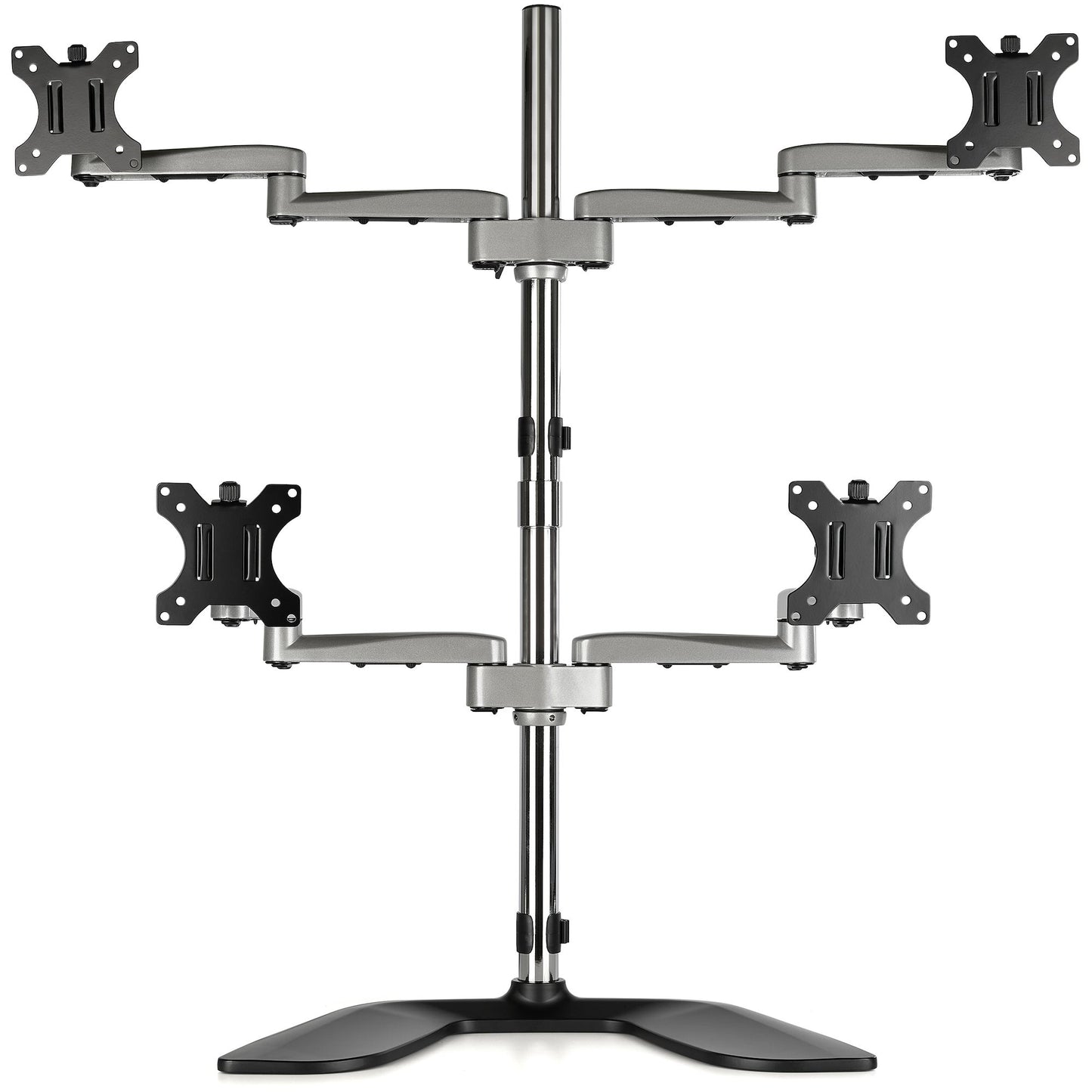 StarTech.com ARMQUADSS soporte para pantalla plana 81.3 cm (32") Negro, Plata