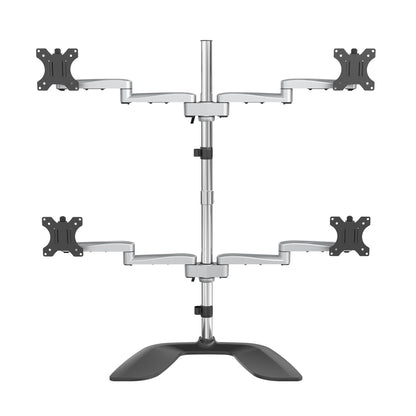 StarTech.com ARMQUADSS soporte para pantalla plana 81.3 cm (32") Negro, Plata