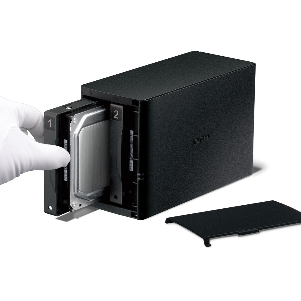 Buffalo LinkStation SoHo NAS Escritorio Marvell Armada 370 0.256 GB DDR3 12 TB Unidad de disco duro Negro