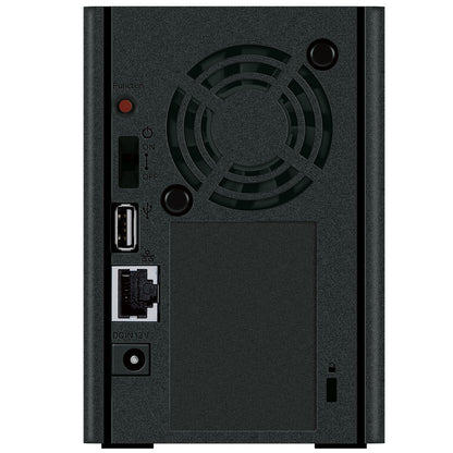 Buffalo LinkStation SoHo NAS Escritorio Marvell Armada 370 0.256 GB DDR3 12 TB Unidad de disco duro Negro