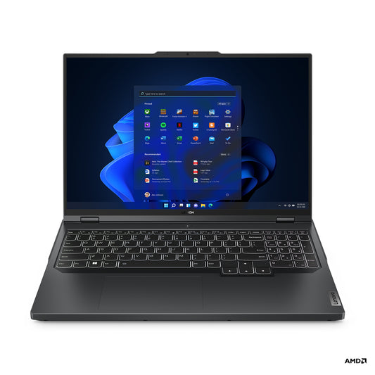 Lenovo Legion Pro 5 16ARX8 AMD Ryzen™ 7 7745HX Computadora portátil 40.6 cm (16") WQXGA 16 GB DDR5-SDRAM 512 GB SSD NVIDIA GeForce RTX 4060 Wi-Fi 6E (802.11ax) Windows 11 Home Español Gris