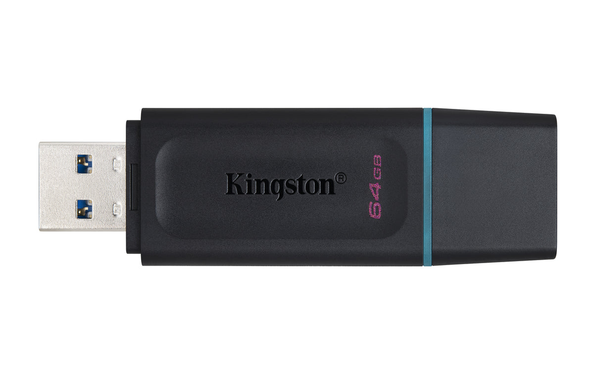 Memoria USB Kingston DataTraveler Exodia 64GB 3.2 Color Negro