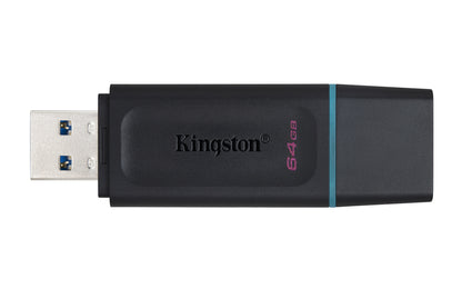 Memoria USB Kingston DataTraveler Exodia 64GB 3.2 Color Negro