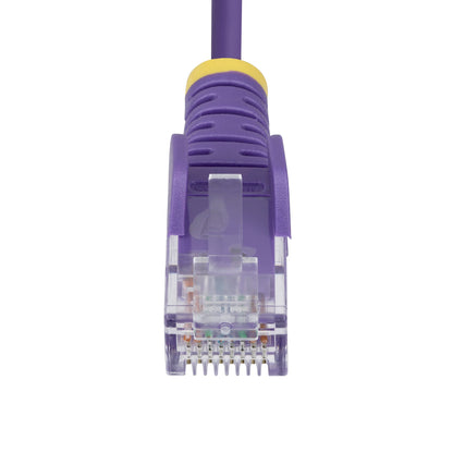 StarTech.com N6PAT15MPLS cable de red Púrpura U/UTP (UTP) Alrededor