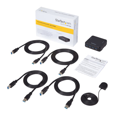 StarTech.com HBS304A24A switch de datos computacionales