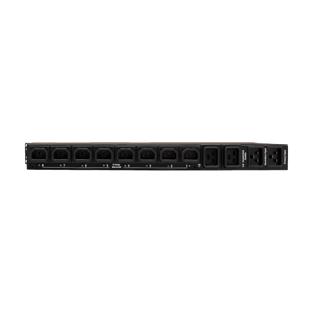 Tripp Lite PDUMH20HVATNET unidad de distribución de energía (PDUs) 10 salidas AC Negro
