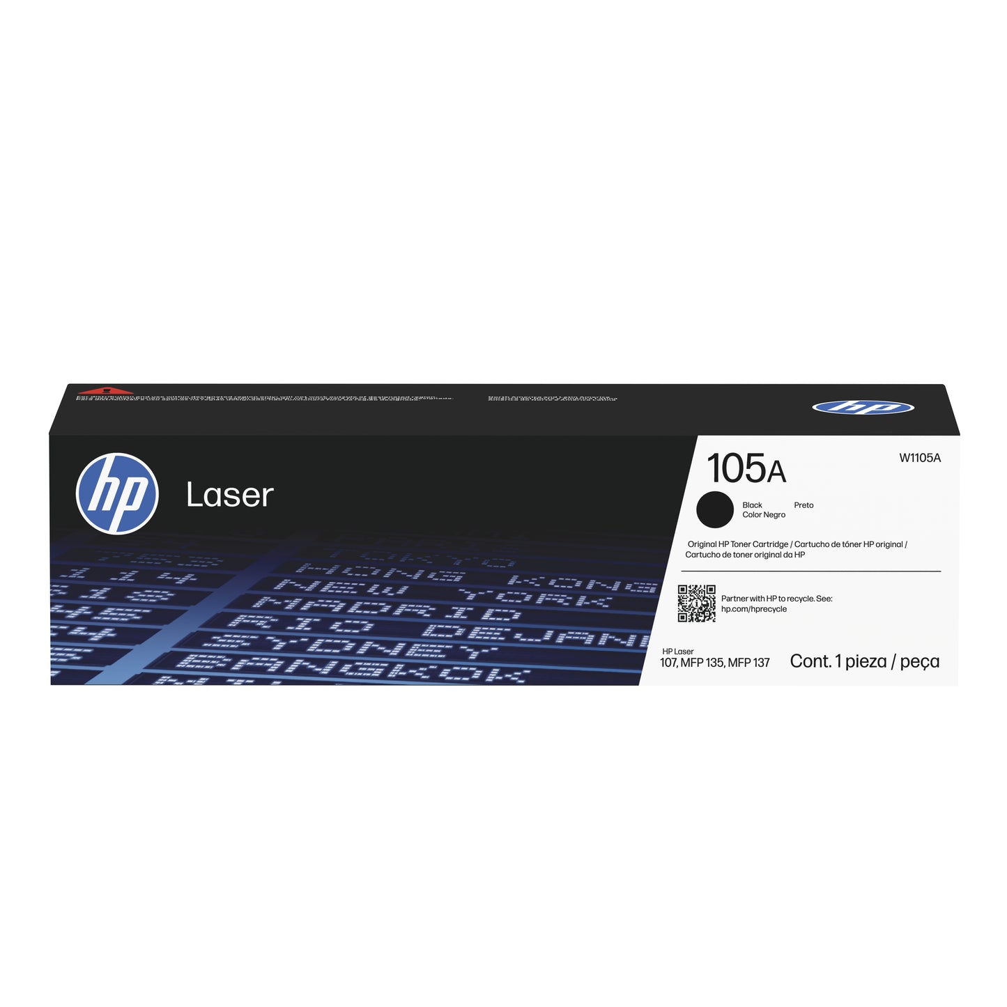 Toner HP LaserJet 105A Negro