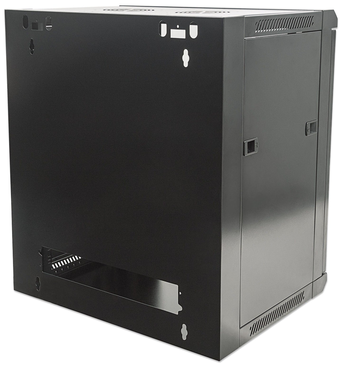 Intellinet 711883 armario rack 12U Bastidor de pared Negro