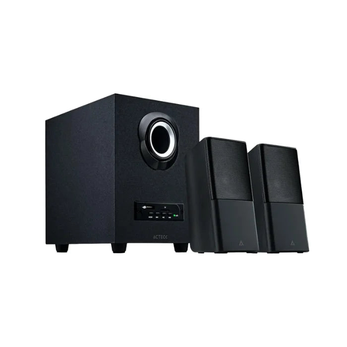 BOCINA ACTECK CON SUBWOOFER AS480 BT+3.5MM 13W ALAMBRICO NEGRO AC-922067