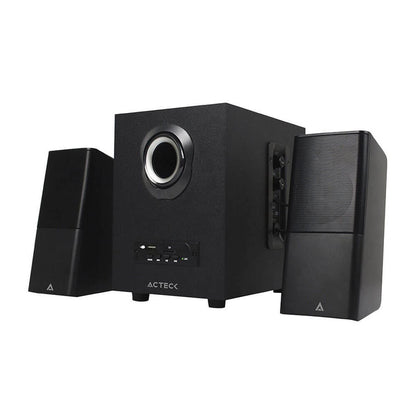 BOCINA ACTECK CON SUBWOOFER AS480 BT+3.5MM 13W ALAMBRICO NEGRO AC-922067