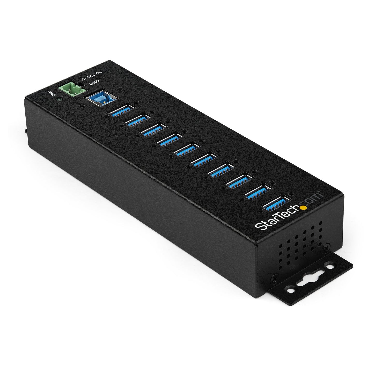 StarTech.com HB30A10AME nodo concentrador USB 3.2 Gen 1 (3.1 Gen 1) Type-B 5000 Mbit/s Negro