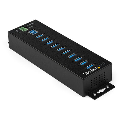 StarTech.com HB30A10AME nodo concentrador USB 3.2 Gen 1 (3.1 Gen 1) Type-B 5000 Mbit/s Negro