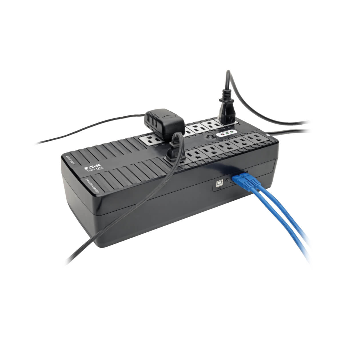 Tripp Lite INTERNET900U sistema de alimentación ininterrumpida (UPS) En espera (Fuera de línea) 0.9 kVA 12 salidas AC