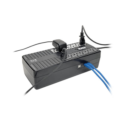 Tripp Lite INTERNET900U sistema de alimentación ininterrumpida (UPS) En espera (Fuera de línea) 0.9 kVA 12 salidas AC