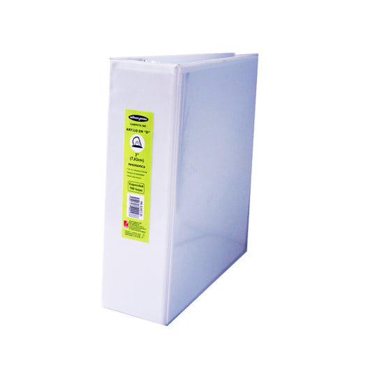 CARPETA ACCO 385 VINIL D 3" CARTA BLANCO