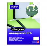 CARPETA ACCO PRESS MC P4564 OFICIO AZUL CLARO C/10
