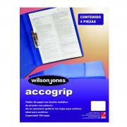 CARPETA ACCO GRIP NP 4781 CARTA VERDE OBSCURO C/4