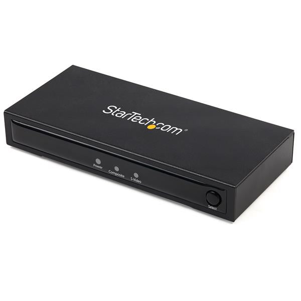 StarTech.com VID2HDCON2 convertidor de señal de vídeo Convertidor de video activo 1280 x 720 Pixeles