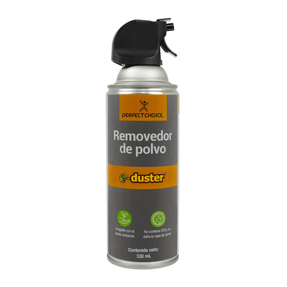 Aire Comprimido Perfect Choice E-Duster 330ml para limpieza de Teclados/Equipos de Cómputo/CDs
