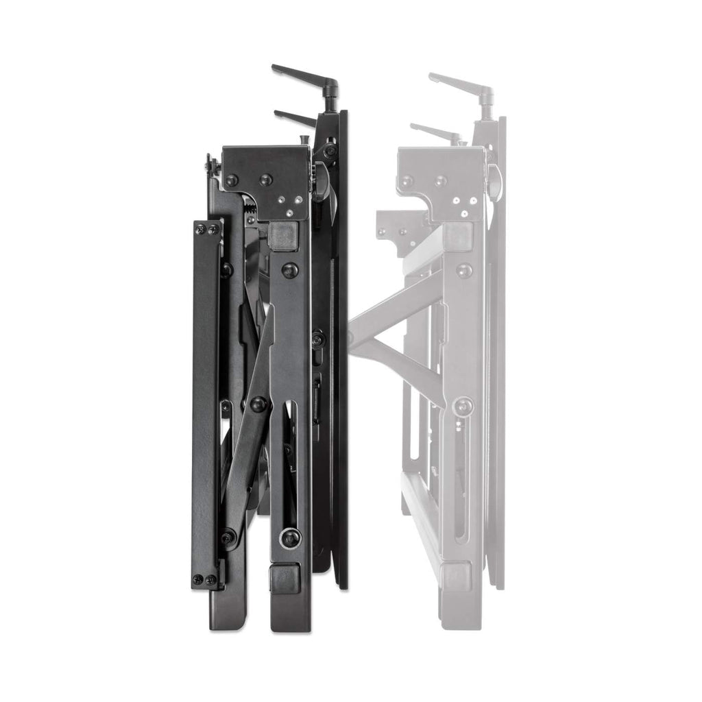 Manhattan 461719 soporte para pantalla plana 177.8 cm (70") Pared Negro