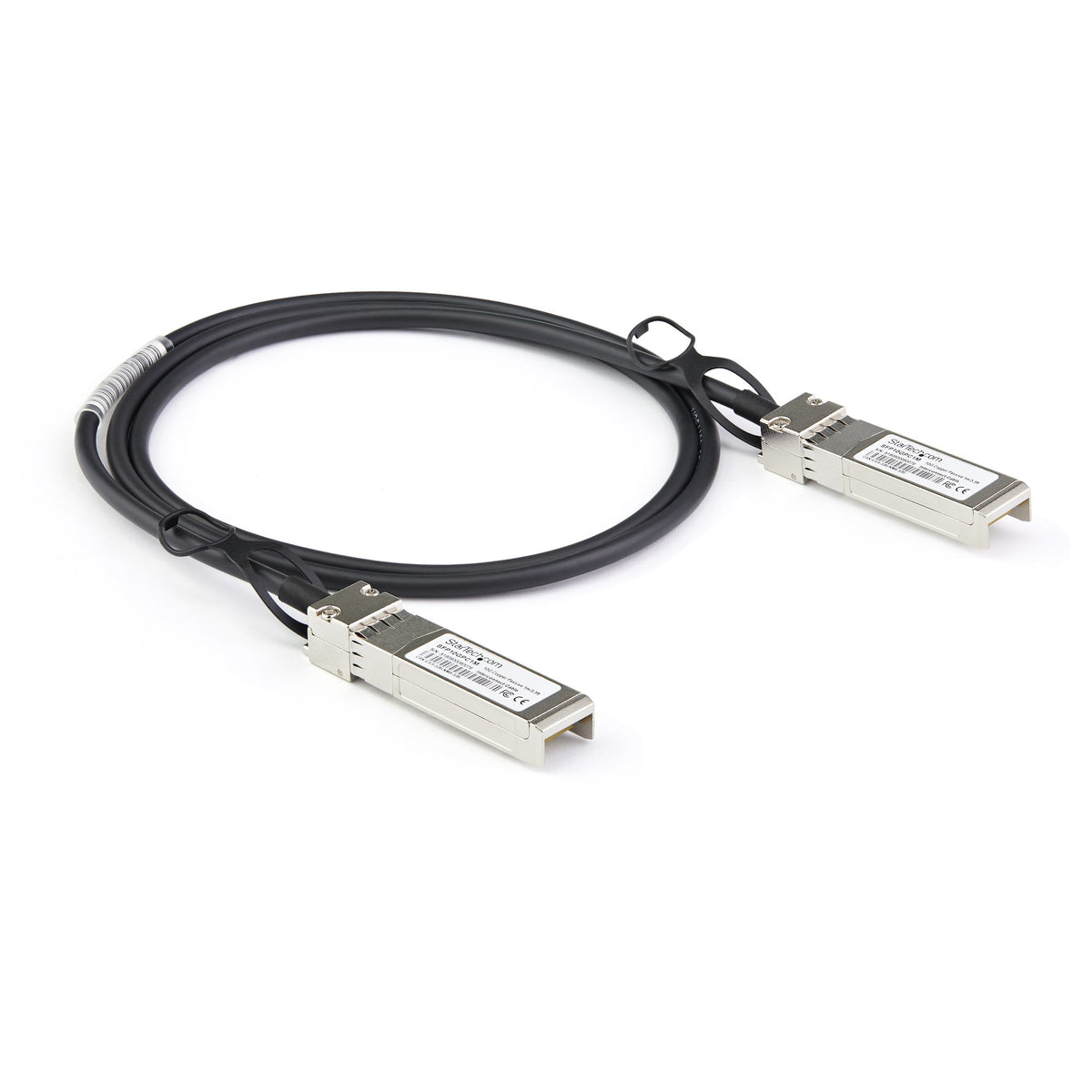 StarTech.com DACSFP10G1M cable InfiniBand y de fibra óptica SFP+ Negro