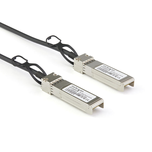 StarTech.com DACSFP10G1M cable InfiniBand y de fibra óptica SFP+ Negro