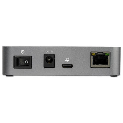 StarTech.com HB31C2A1CGS nodo concentrador USB 3.2 Gen 2 (3.1 Gen 2) Type-C 10000 Mbit/s Negro, Gris