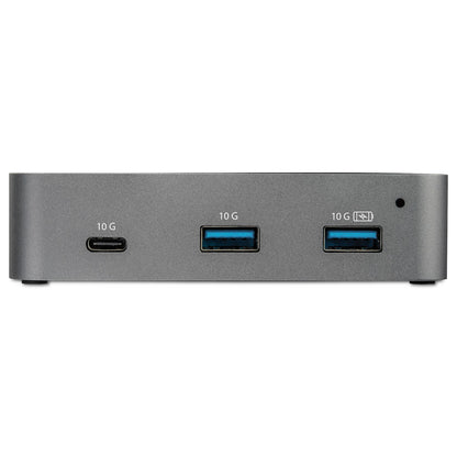 StarTech.com HB31C2A1CGS nodo concentrador USB 3.2 Gen 2 (3.1 Gen 2) Type-C 10000 Mbit/s Negro, Gris