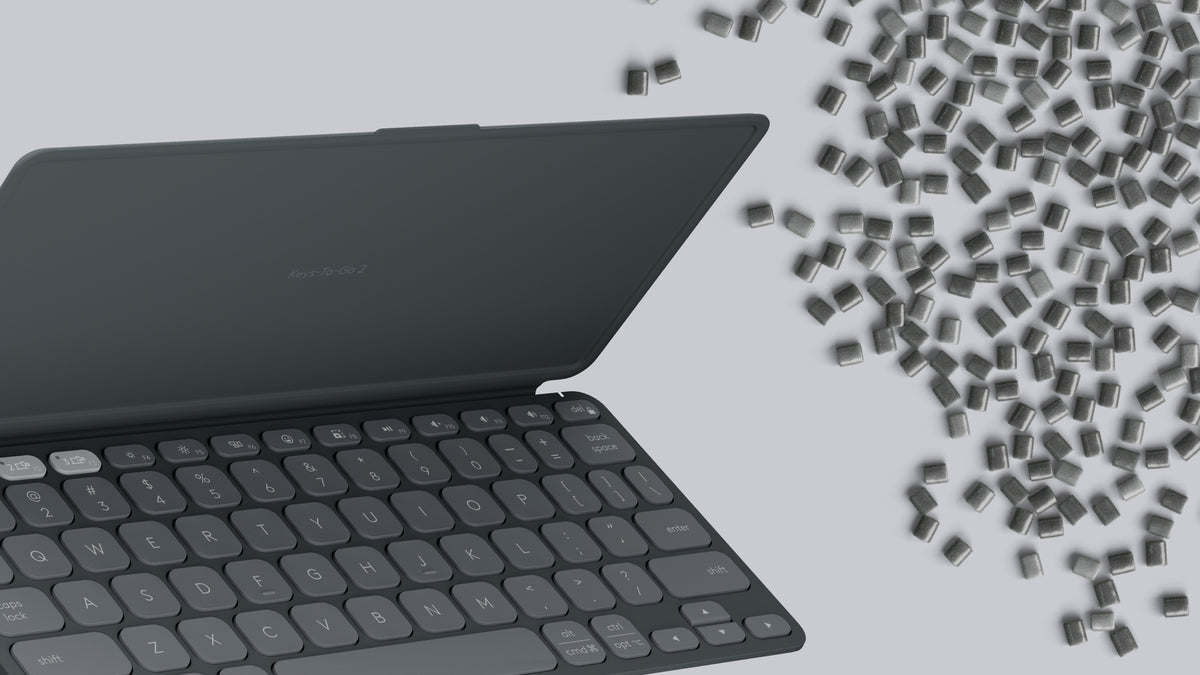 Logitech 920-012867 teclado para dispositivos móviles QWERTY Inglés Bluetooth Grafito