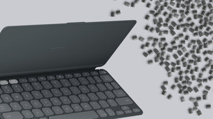 Logitech 920-012867 teclado para dispositivos móviles QWERTY Inglés Bluetooth Grafito